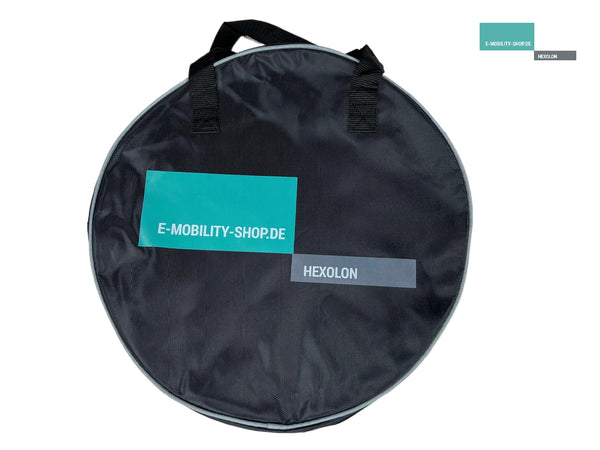 Borsa per cavo di ricarica di tipo 2 rotonda con logo - E-Mobility Shop