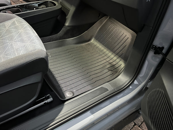 Set tappetini VW ID.3 - 3 pezzi - tappetini impermeabili per tutte le stagioni - tappetini in gomma