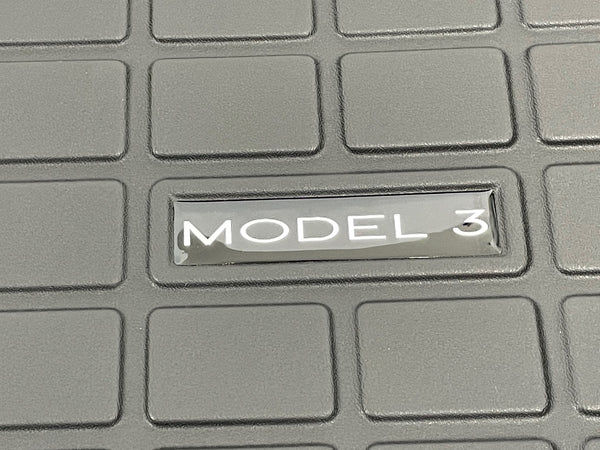 Tesla Model 3 Refresh Frunk Mat Small - Design rettangolare