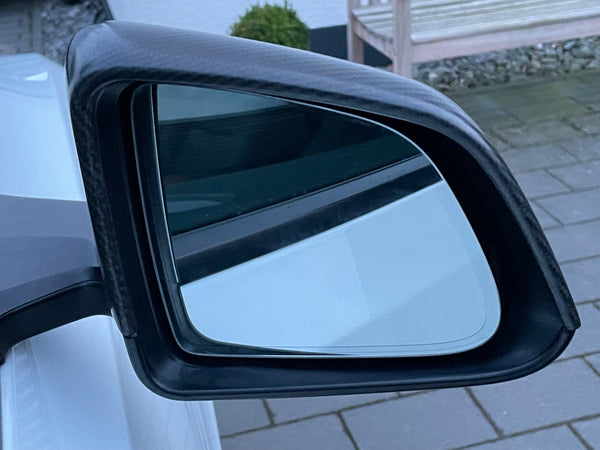 Cover per specchietti in vero carbonio Tesla Model Y - opaca