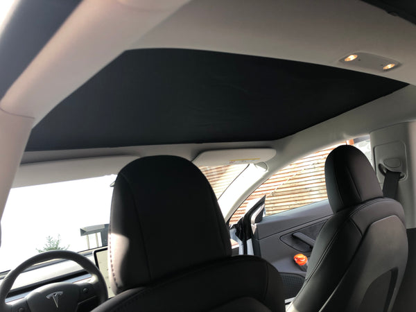 Tesla Model 3 Sonnenschutz-Elemente 4-teiliges Set - für alle M3 außer 2021er US-Produktion