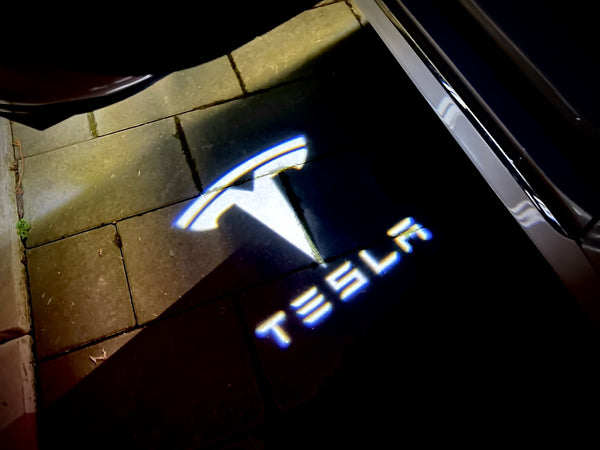Set di 2 luci di benvenuto Tesla Model S, 3, X e Y